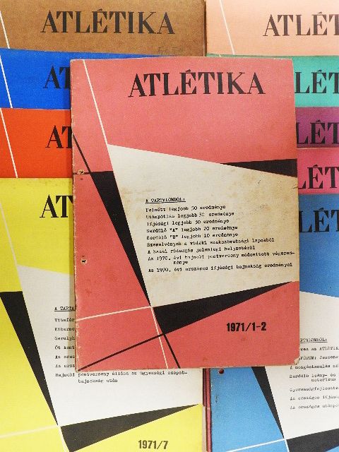 Dr. Istenes Vilmos - Atlétika 1971. (nem teljes évfolyam) [antikvár]