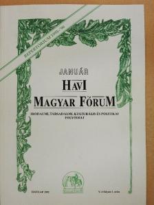 Bágyi Bencze Jakab - Havi Magyar Fórum 1997. január [antikvár]