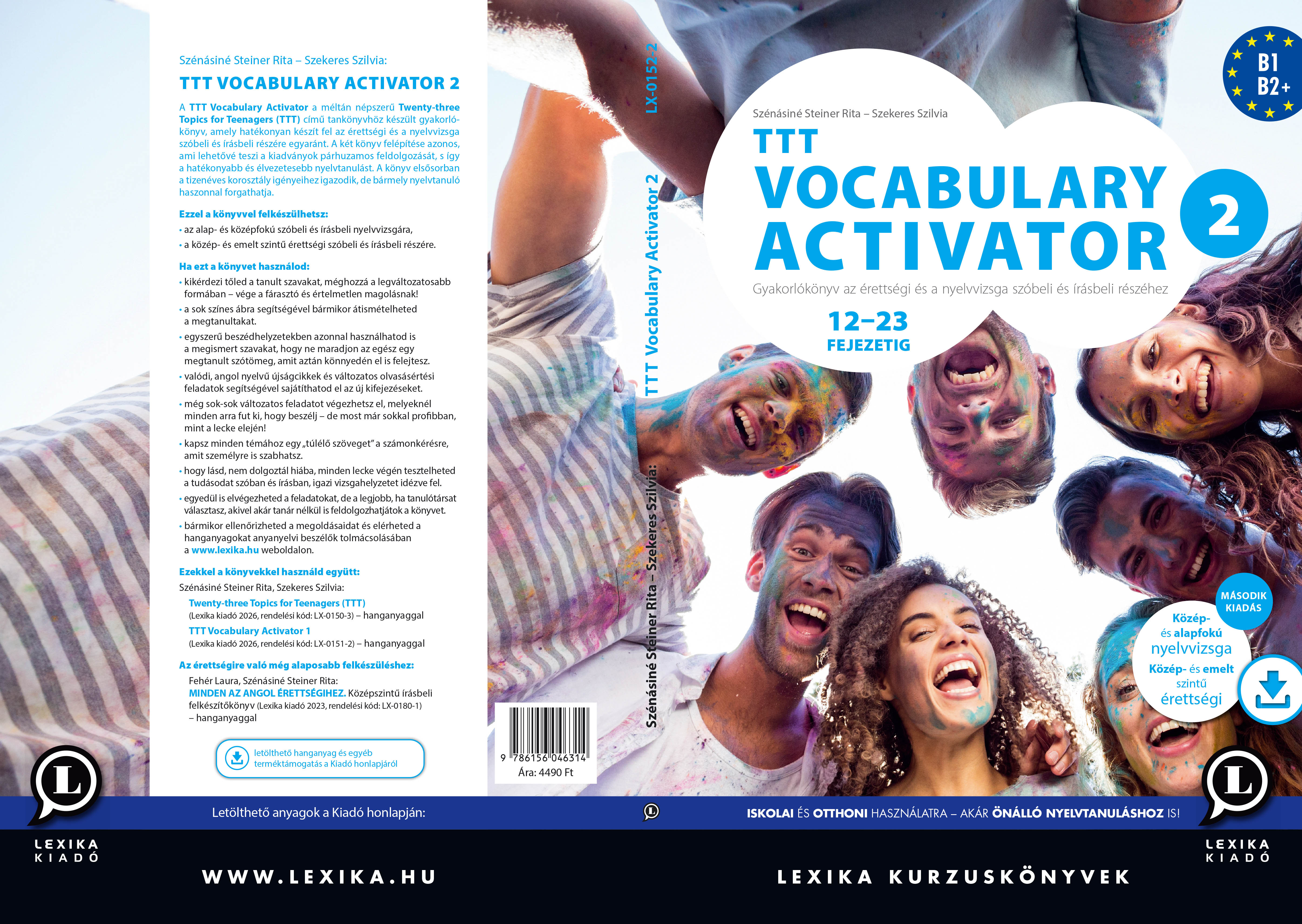 LX - 0152 - 2 Szekeres Szilvia - Szénásiné Steiner Rita - TTT Vocabulary Activator 2 (Második kiadás)