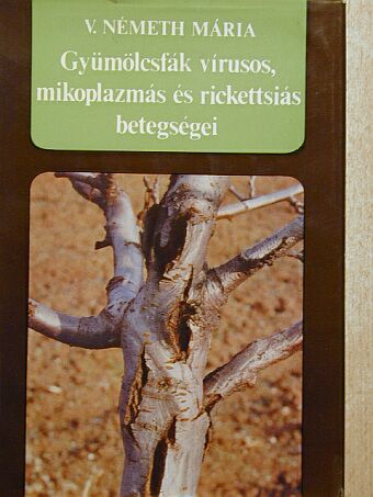 V. Németh Mária - Gyümölcsfák vírusos, mikoplazmás és rickettsiás betegségei [antikvár]
