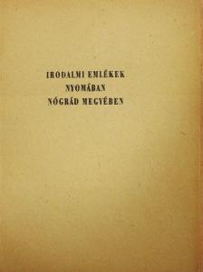 Fáy András - Irodalmi emlékek nyomában Nógrád megyében [antikvár]