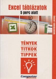 Horváth Annamária - Excel táblázatok 5 perc alatt [antikvár]