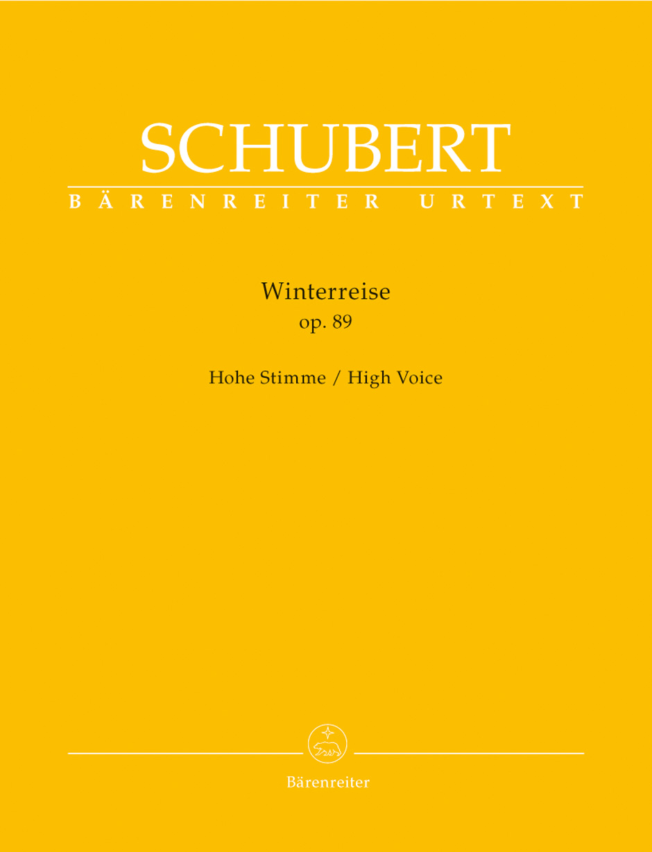 SCHUBERT - WINTERREISE OP.89 HOHE STIMME