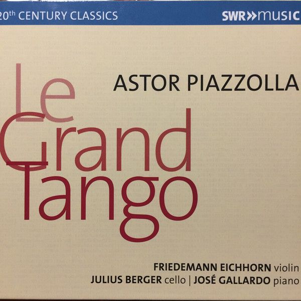 PIAZZOLLA - LE GRAND TANGO CD EICHORN BERGER GALLARDO