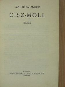 Matolcsy Andor - Cisz-moll [antikvár]