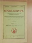 Borzsák Endre - Népünk és nyelvünk 1936. január-március [antikvár]