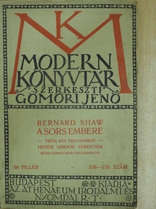 Bernard Shaw - A sors embere [antikvár]