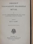 Diderot - Diderot válogatott filozófiai művei I. [antikvár]