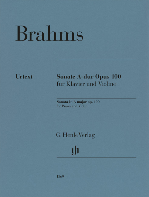 BRAHMS... - SONATE A-DUR OPUS 100 FÜR KLAVIER UND VIOLINE