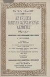 ENYEDI SÁNDOR - Az erdélyi magyar színjátszás kezdetei [antikvár]