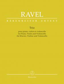 Ravel, Maurice - TRIO POUR PIANO, VIOLON ET VIOLONCELLE (DOUGLAS WOODFULL-HARRIS)