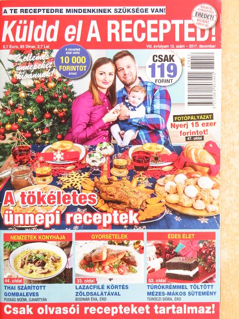 Küldd el A RECEPTED! 2017. december [antikvár]