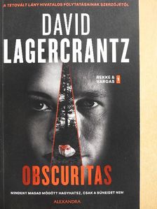 David Lagercrantz - Obscuritas [antikvár]