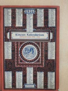 Ákosffyné Eötvös Irén - Kincses Kalendáriom 1936 [antikvár]