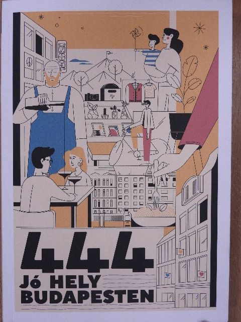 444 jó hely Budapesten [antikvár]