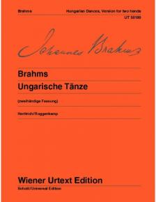 BRAHMS... - UNGARISCHE TAENZE (ZWEIHAENDIGE FASSUNG) WIENER URTEXT EDITION (HERTTRICH / ROGGENKAMP)