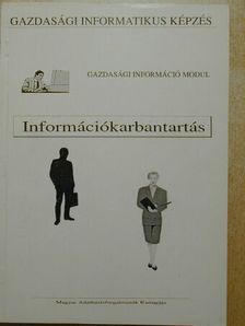 Adorján György - Információkarbantartás [antikvár]