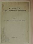 Bártfai Szabó László - A gyöngyösi Szent Bertalan templom [antikvár]
