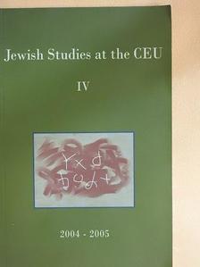 Frank Stern - Jewish Studies at the Central European University IV. [antikvár]