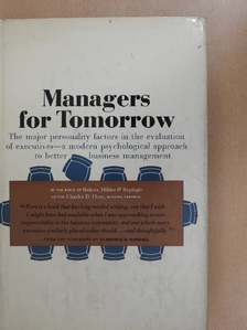 Managers for Tomorrow [antikvár]