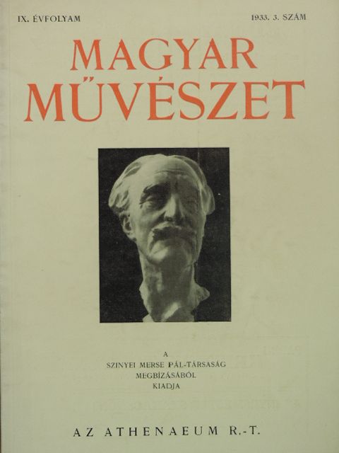 Dr. Bárány Istvánné - Magyar Művészet 1933/3. [antikvár]