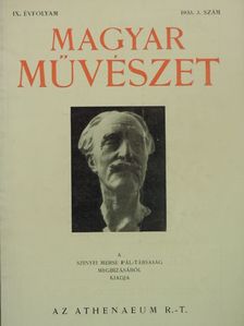 Dr. Bárány Istvánné - Magyar Művészet 1933/3. [antikvár]