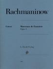 RAHMANYINOV / RACHMANINOW - MORCAUX DE FANTAISIE OPUS 3