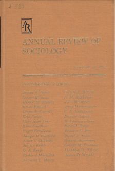 Ralph H. Turner - Annual Review of Sociology Volume 10. 1984. [antikvár]