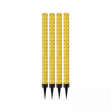 Arany színű tortatűzijáték, 25 cm - 4 db-os