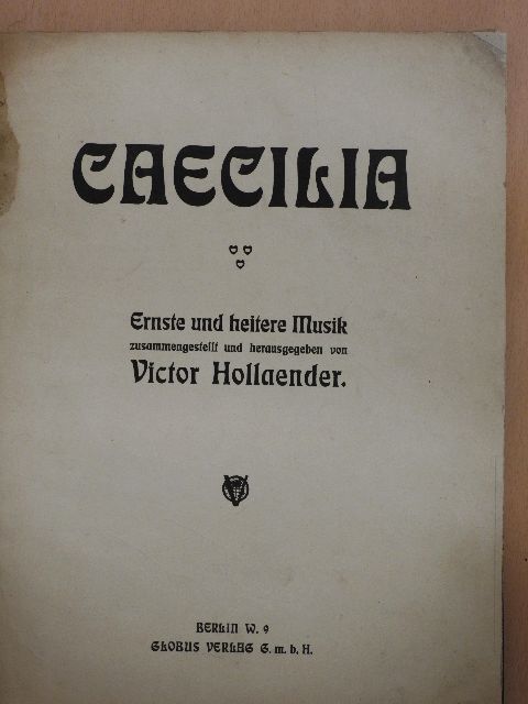 August Conradi - Caecilia [antikvár]