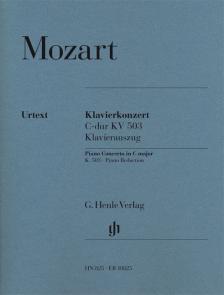 MOZART, W,A, - KLAVIERKONZERT C-DUR KV 503, KLAVIERAUSZUG URTEXT (ERNST HERTTRICH / ANDRÁS SCHIFF)