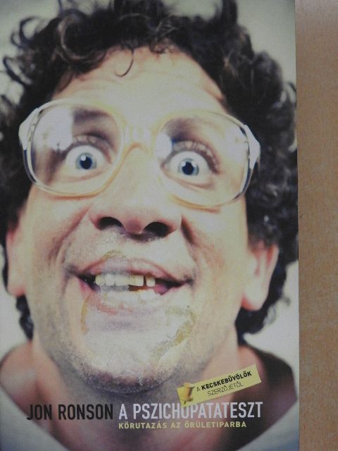 Jon Ronson - A pszichopatateszt [antikvár]