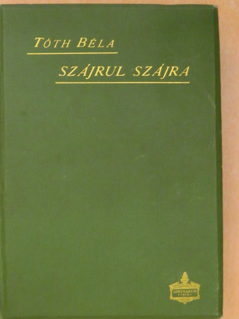 Szájrul szájra [antikvár]