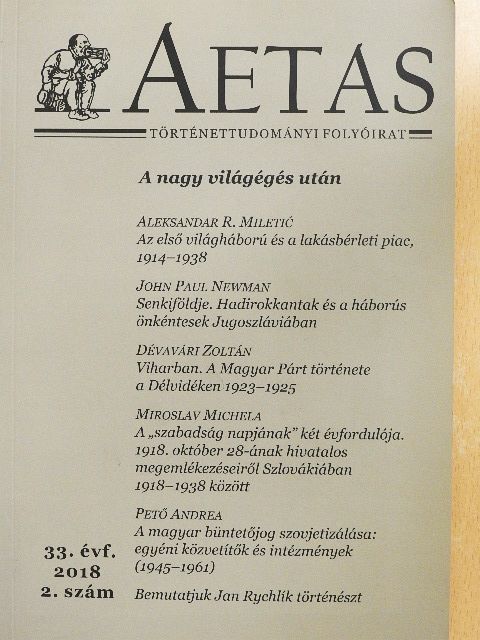 Aleksandar R. Miletic - Aetas 2018/2. [antikvár]