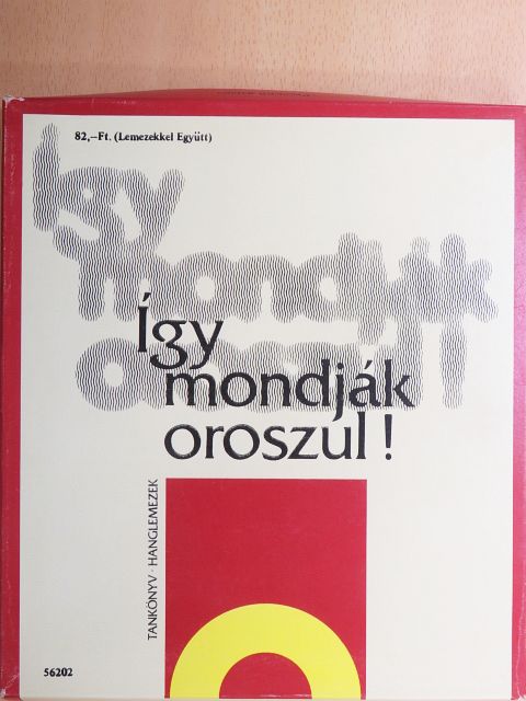 N. A. Fegyanyina - Így mondják oroszul! - 14 db lemezzel [antikvár]