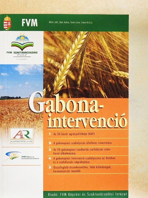 Almási Judit - Gabonaintervenció [antikvár]