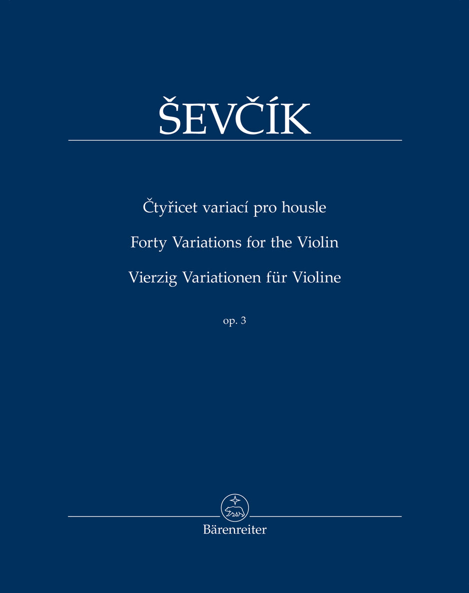 SEVCIK - VIERZIG VARITAIONEN FÜR VIOLINE OP.3