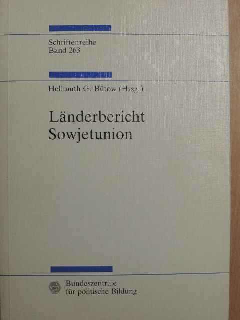 Georg Brunner - Länderbericht Sowjetunion [antikvár]