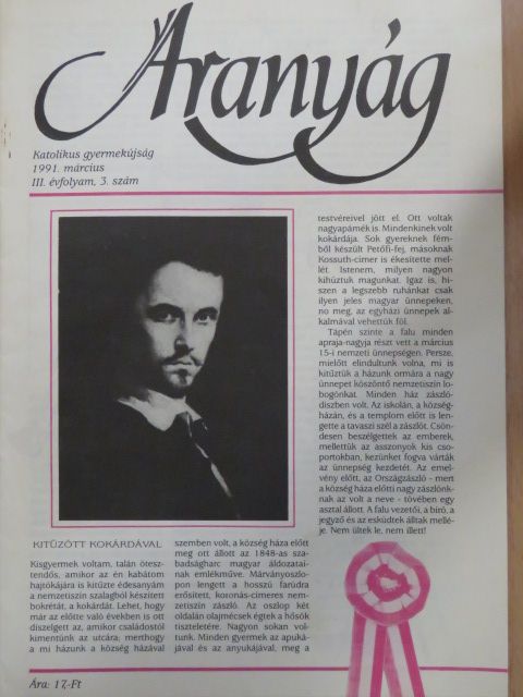Aranyág 1991. március [antikvár]