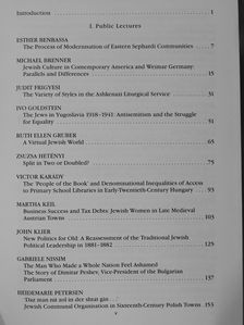 Esther Benbassa - Jewish Studies at the Central European University II. [antikvár]