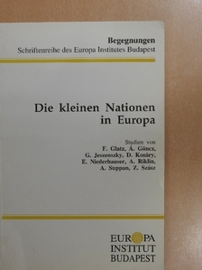 Alois Riklin - Die kleinen Nationen in Europa [antikvár]