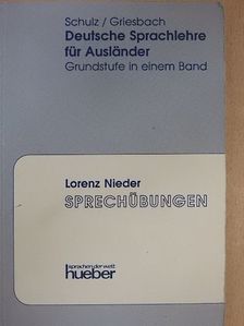 Lorenz Nieder - Sprechübungen [antikvár]