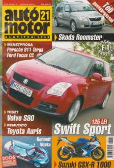 Szabó Róbert - Autó-Motor 2006. október 18. [antikvár]