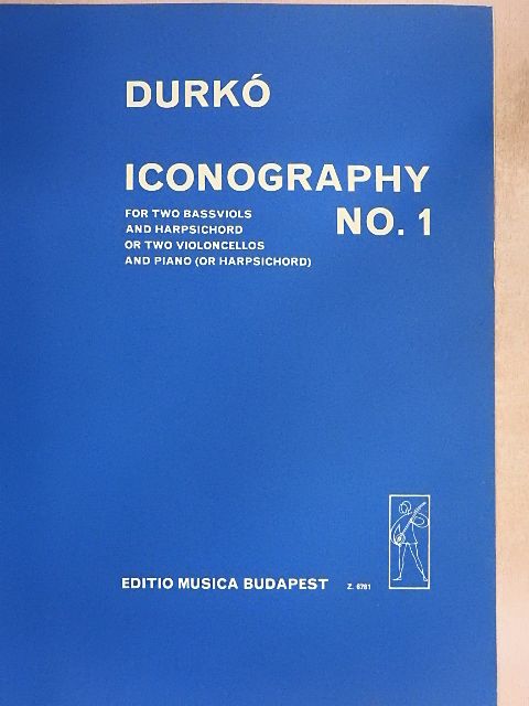 Durkó Zsolt - Iconography No. 1 [antikvár]