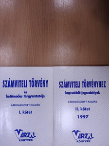 Erős József - Számviteli törvény 1997/I-II. [antikvár]
