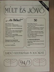 A. B. Jehosua - Múlt és Jövő 1994/3. [antikvár]