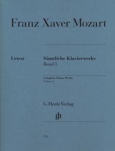 MOZART, FRANZ XAVER - SAEMTLICHE KLAVIERWERKE BAND I URTEXT (KARSTEN NOTTELMANN / ROLF KOENEN)