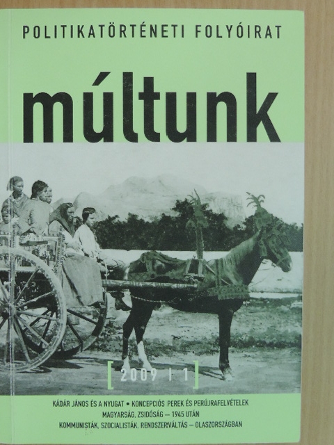 Andreidesz Gábor - Múltunk 2009/1 [antikvár]