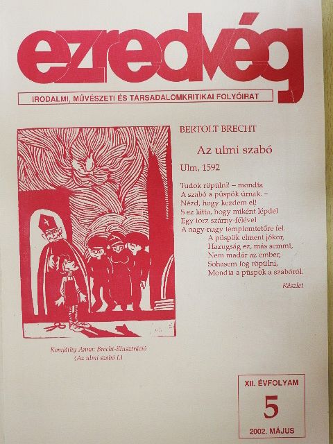 Ágai Ágnes - Ezredvég 2002. május [antikvár]