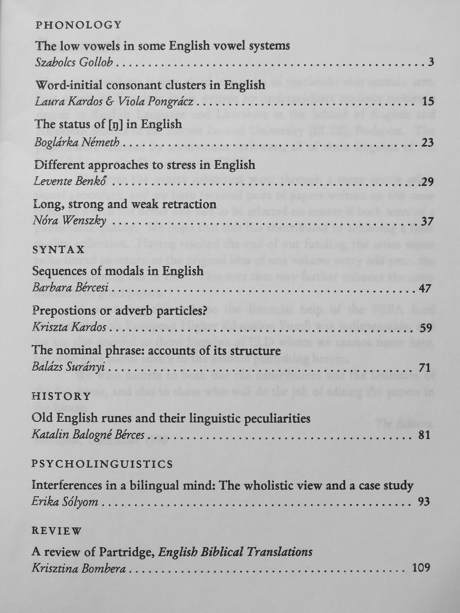 Balázs Surányi - The Odd Yearbook 1995 [antikvár]